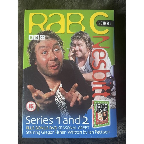 Rab C Nesbitt: The Complete Series 1-2 Seasonal Greet DVD Comedy New Sealed - Picture 1 of 4
